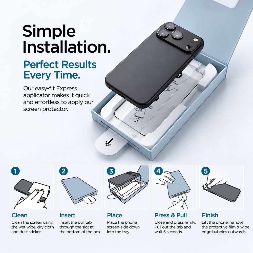 Eiger Mountain Glass Clear Edge Ultra EXPRESS Screen Protector