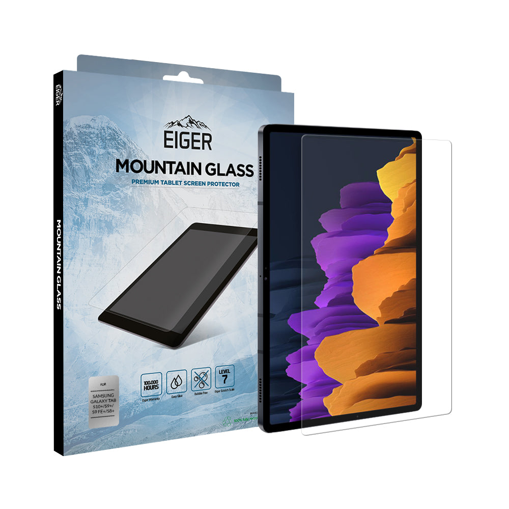 Eiger Mountain Glass Tablet 2.5D Screen Protector for Samsung Galaxy Tab S10+/ S9+/ S9 FE+/ S8+