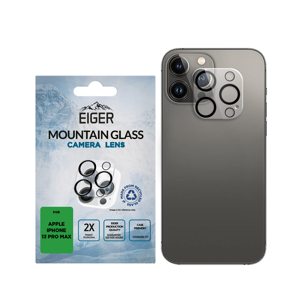 Eiger Mountain Glass LENS Screen Protector for iPhone 13 Pro Max