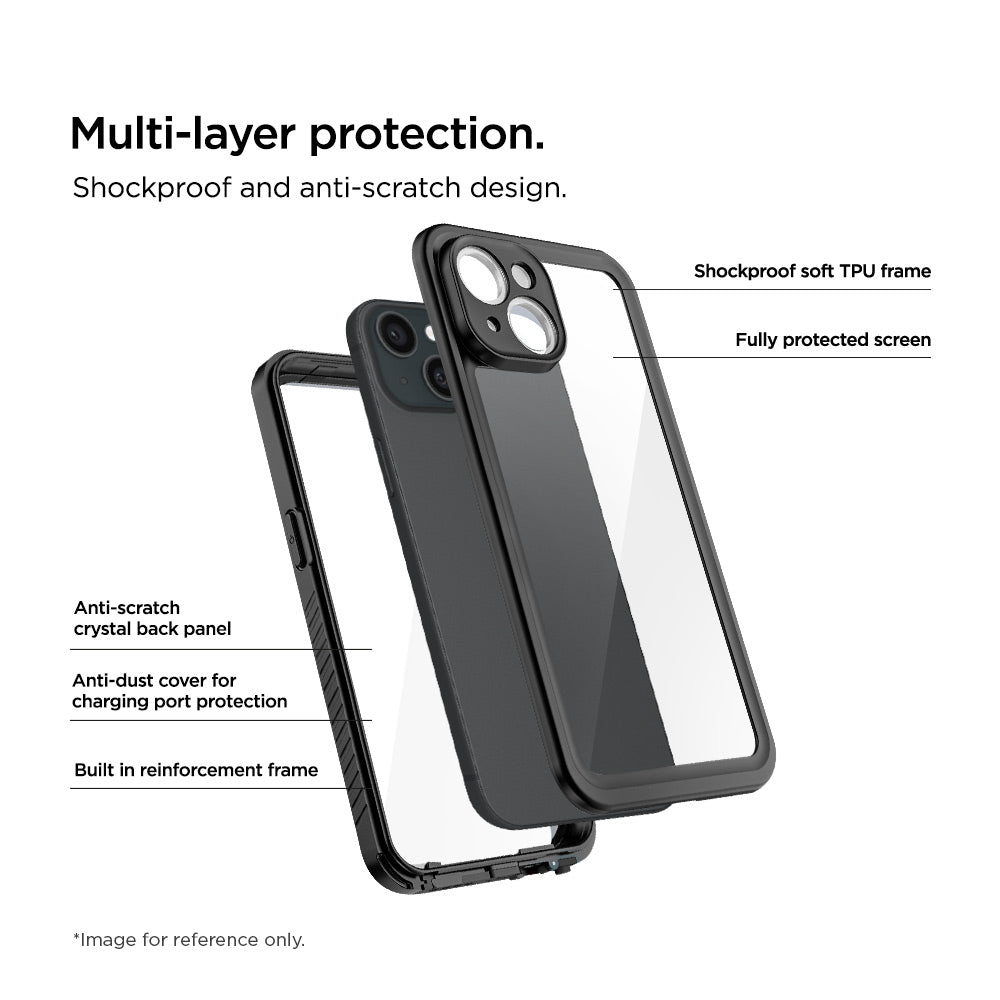 Eiger Avalanche Case for Apple iPhone 13 in Black