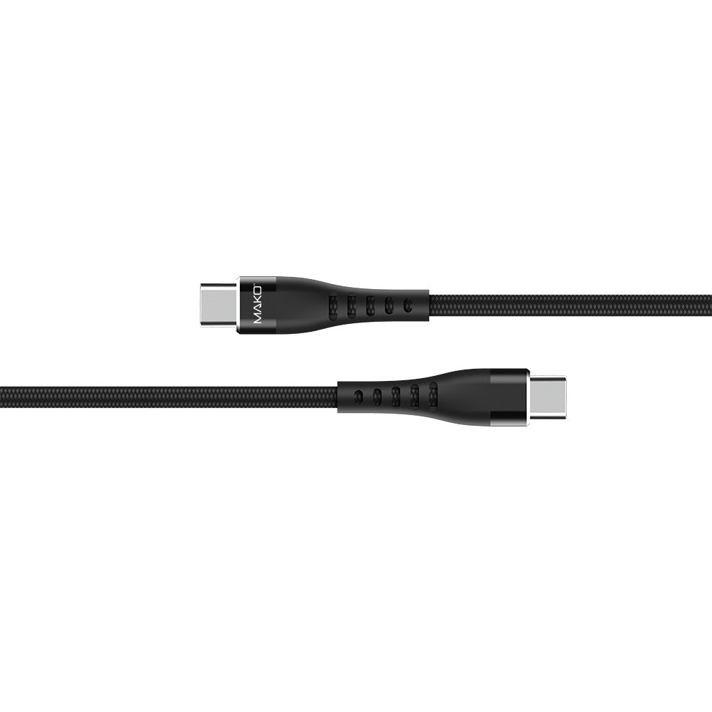 Mako USB-C to USB-C 60W USB 2.0 Nylon Cable
