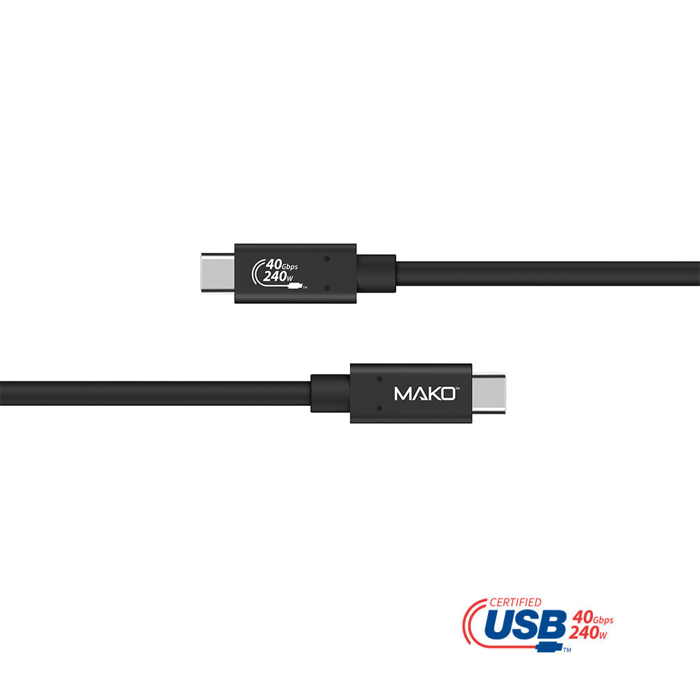 Mako USB-C to USB-C 240W USB 4.0 Cable