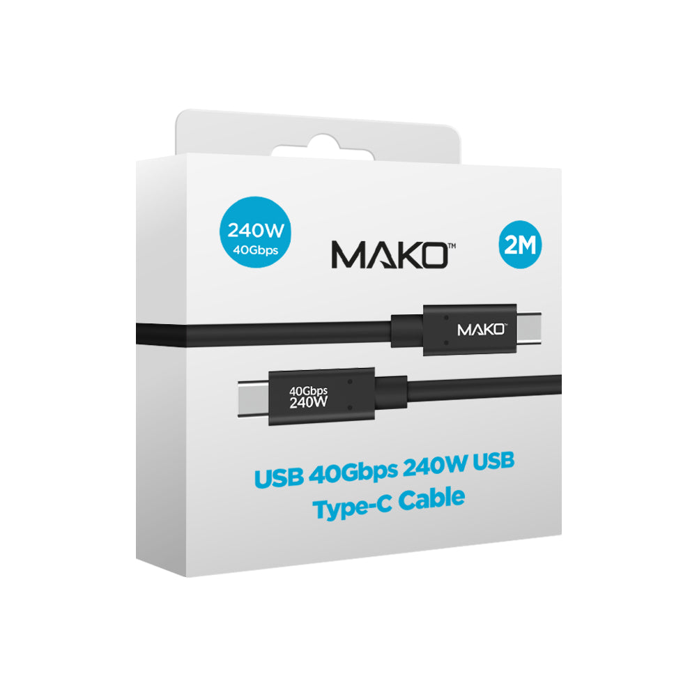 Mako USB-C to USB-C 240W USB 4.0 Cable