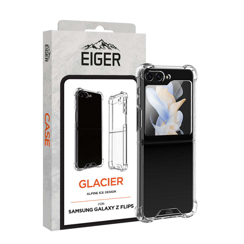 Eiger FLIP Glacier Case for Samsung Galaxy Z Flip5 in Clear