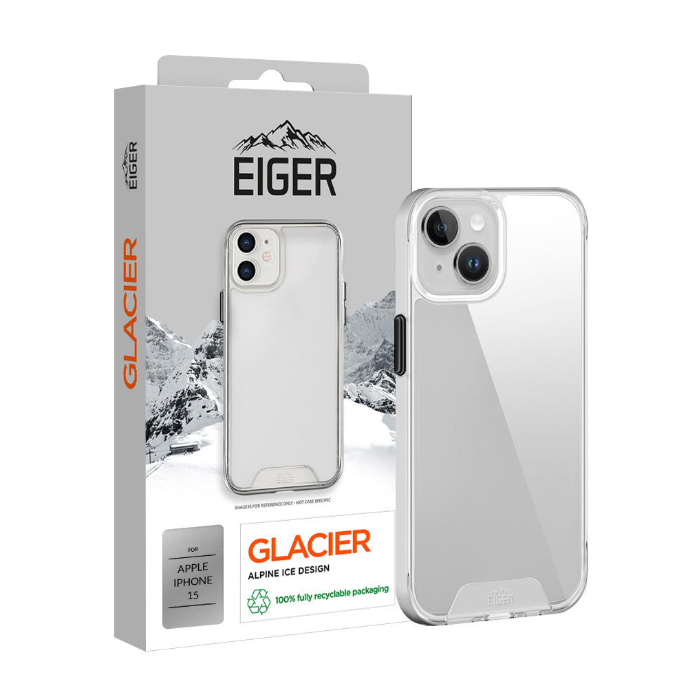 Eiger Glacier Case for Apple iPhone 15 in Clear