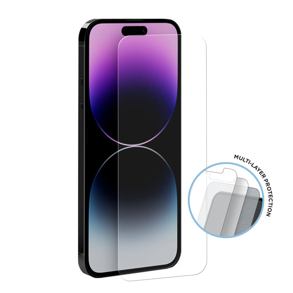 Eiger Mountain H.I.T Screen Protector (2 Pack) for Apple iPhone 15 / 15 Pro