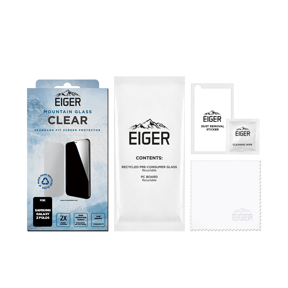 Eiger Mountain Glass CLEAR for Samsung Galaxy Z Fold5