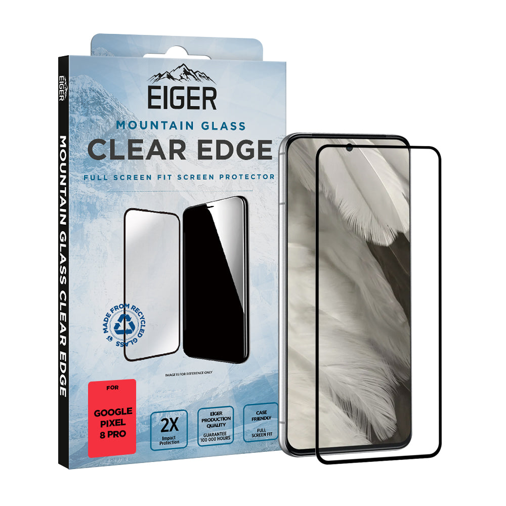 Eiger Mountain Glass CLEAR EDGE for Google Pixel 8 Pro