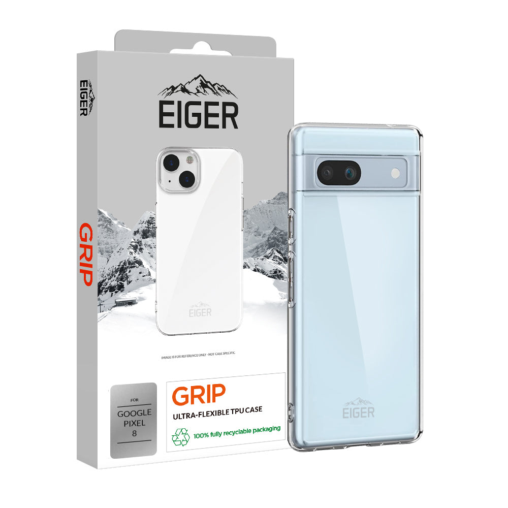 Eiger Grip Case for Google Pixel 8 in Clear