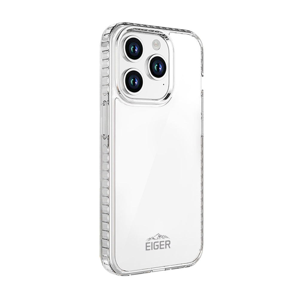 Eiger Ice Grip Case for Apple iPhone 15 Pro in Clear