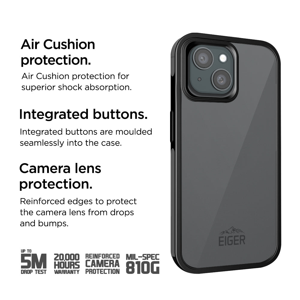 Eiger Pro MountainAir Case for Apple iPhone 15 Plus in Black