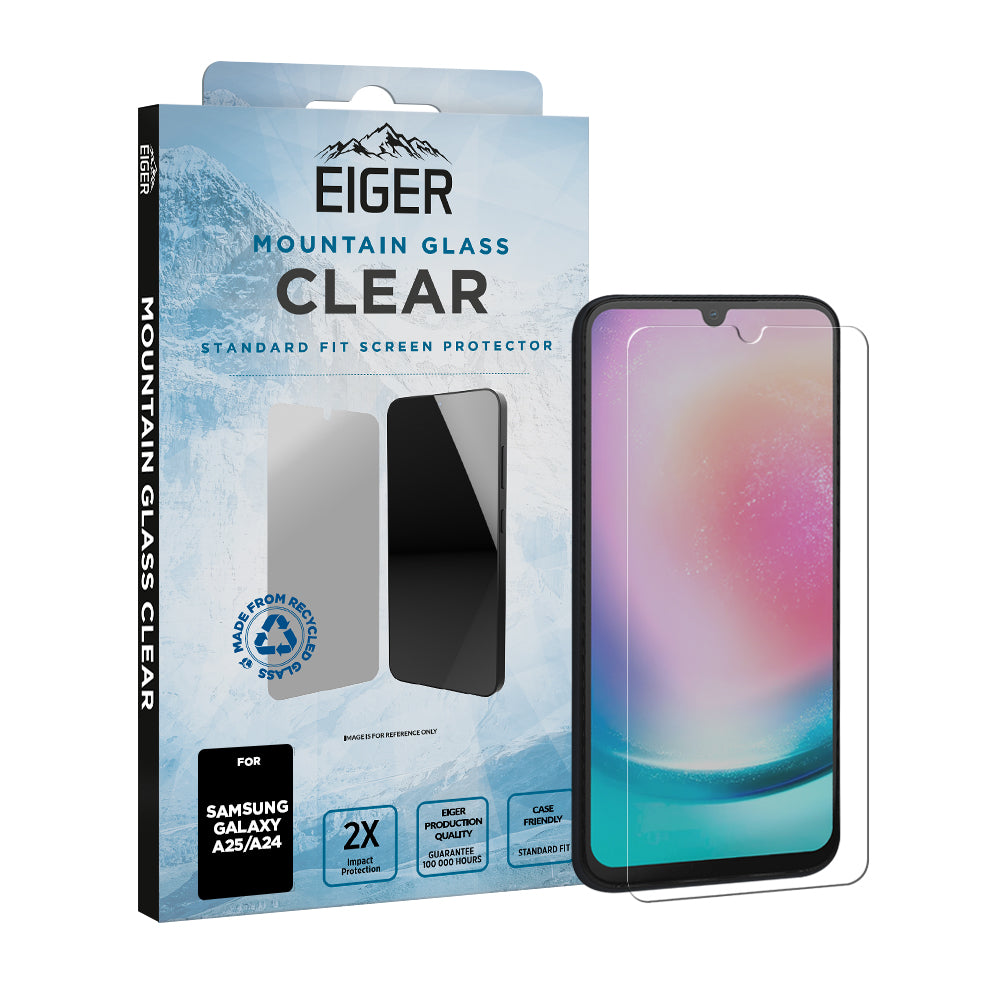 Eiger Mountain Glass CLEAR for Samsung A25 / A24