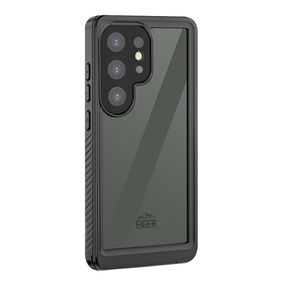 Eiger Avalanche Case & Screen Protector for Samsung Galaxy S24 Ultra in Black