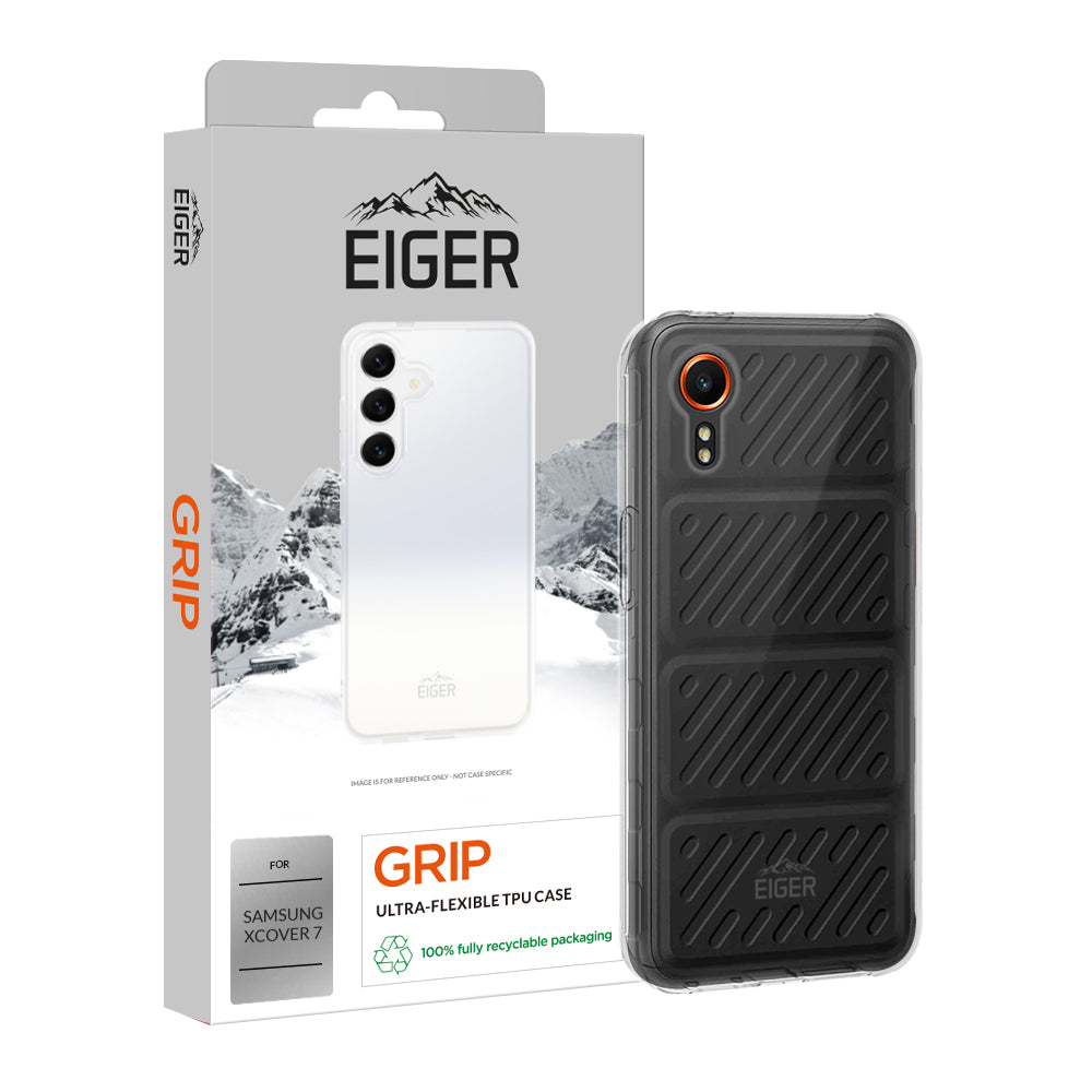 Eiger Grip Case for Samsung Galaxy Xcover7 in Clear