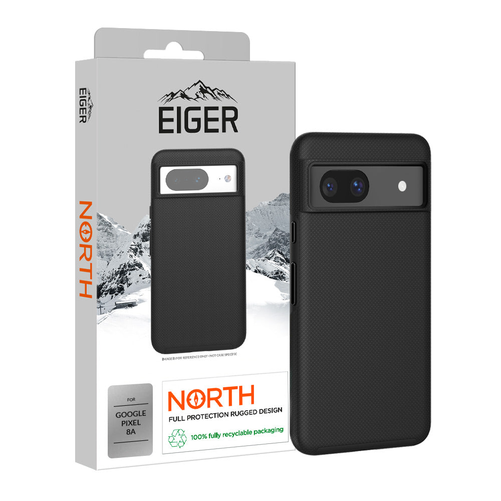 Eiger North Case for Google Pixel 8a in Black