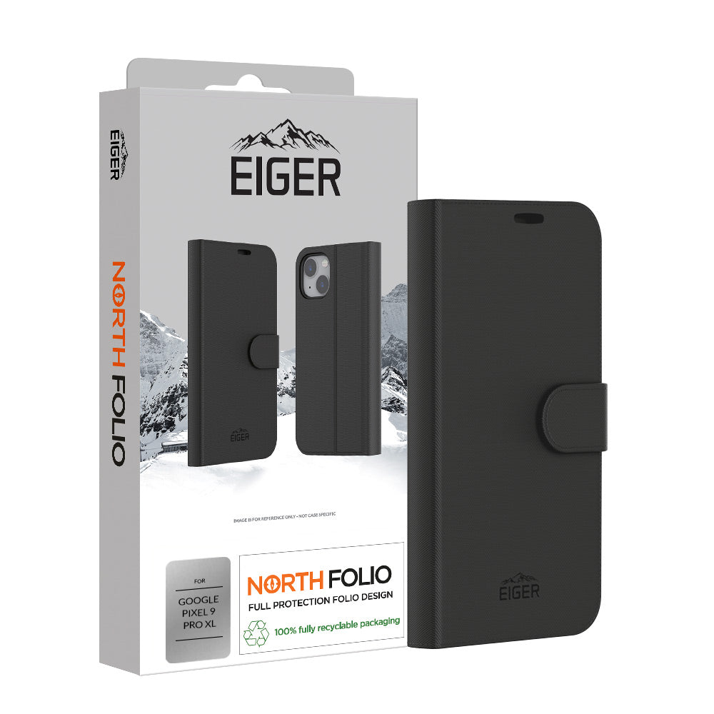 Eiger North Folio Case for Google Pixel 9 Pro XL in Black