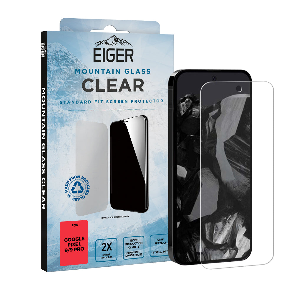 Eiger Mountain Glass CLEAR for Google Pixel 9/9 Pro