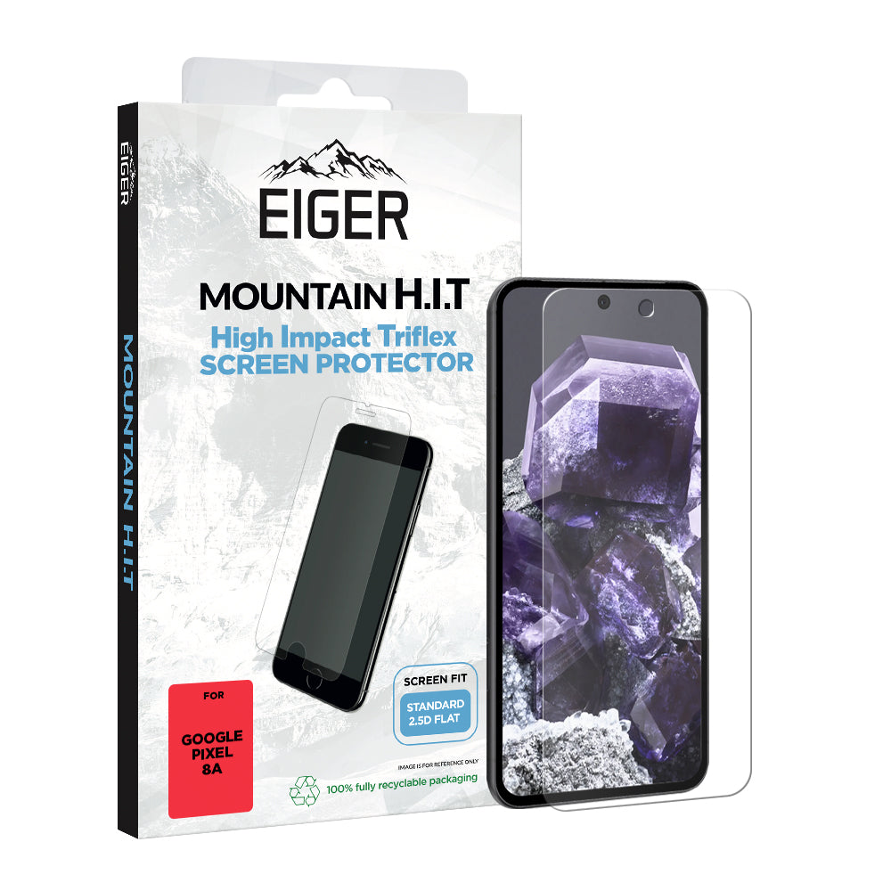 Eiger Mountain H.I.T Screen Protector for Google Pixel 8a
