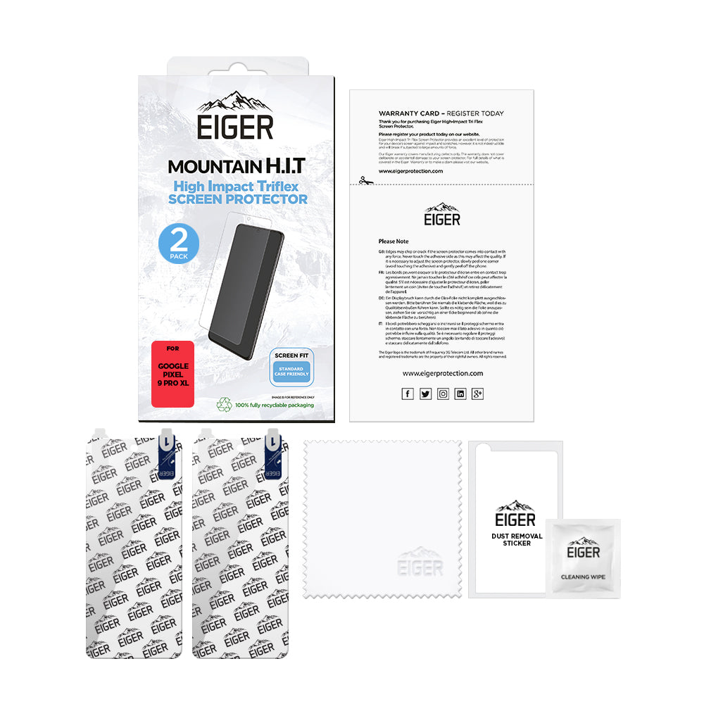 Eiger Mountain H.I.T Screen Protector for Google Pixel 9 Pro XL