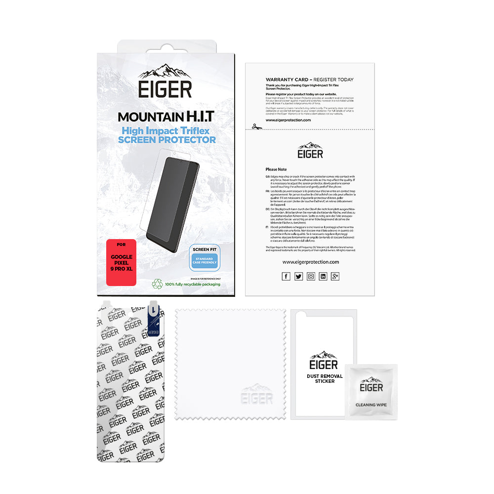 Eiger Mountain H.I.T Screen Protector for Google Pixel 9 Pro XL