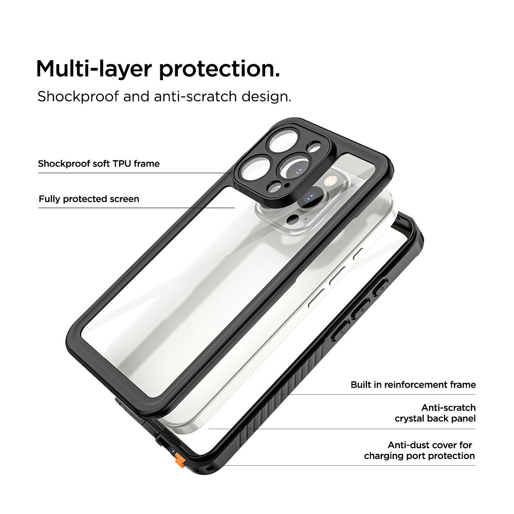 Eiger Avalanche Case for Apple iPhone 16 Pro in Black