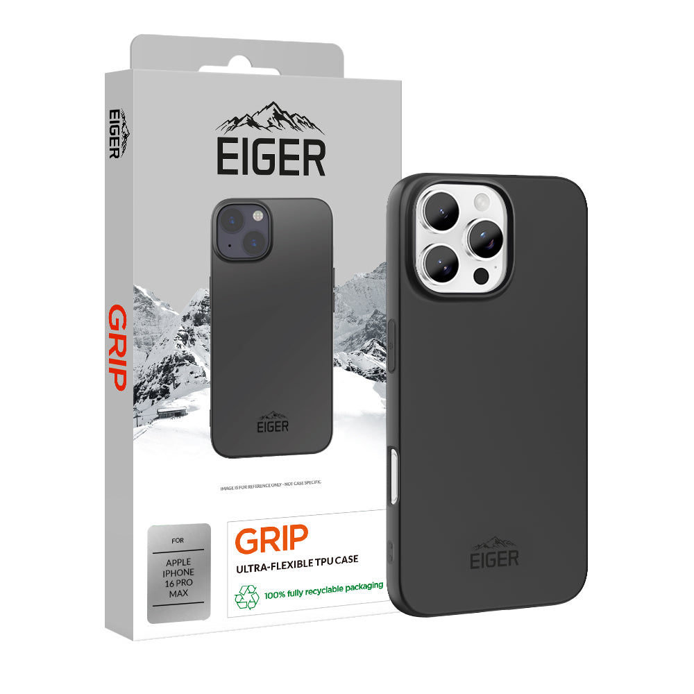 Eiger Grip Case for Apple iPhone 16 Pro Max in Black