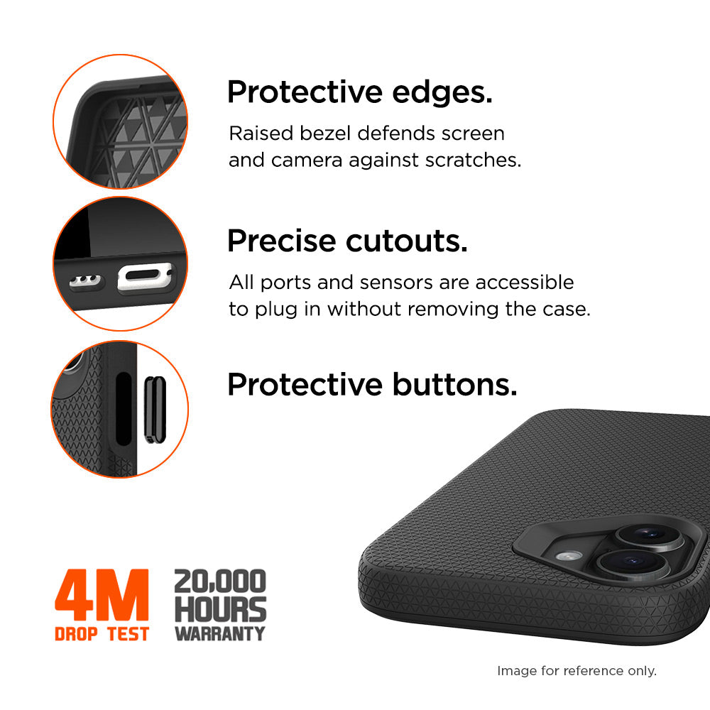 Eiger North Case for Apple iPhone 16 Pro in Black