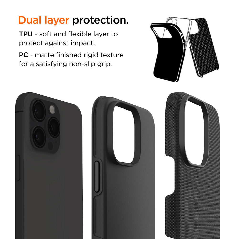 Eiger North Case for Apple iPhone 16 Pro in Black