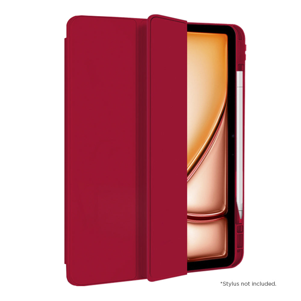 Eiger Storm 250m Stylus Case for Apple iPad Air 13 (2025)/(2024)/ for Apple iPad Pro 12.9 (2022)/(2021) in Red