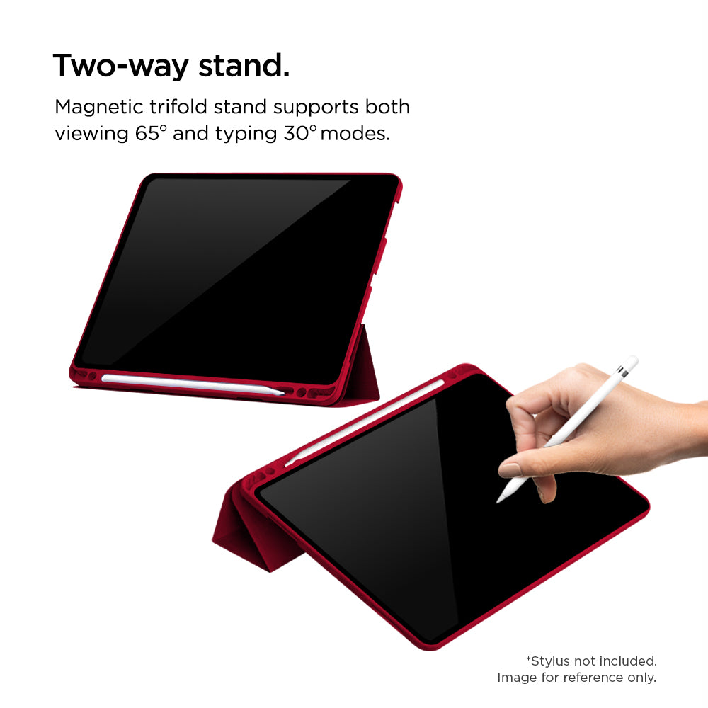 Eiger Storm 250m Stylus Case for iPad Pro 11 (2024) in Red