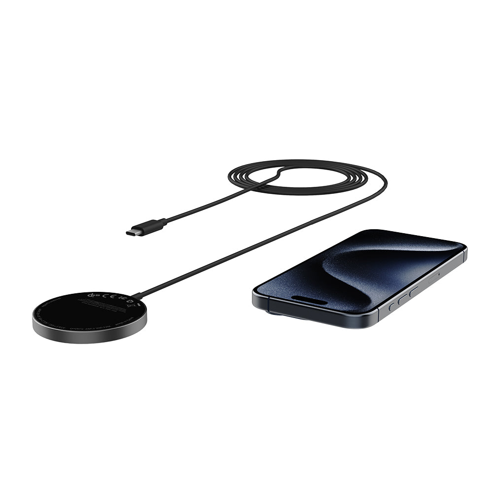 Mako Magnetic Wireless Charger Disc Qi2 – Eiger Protection