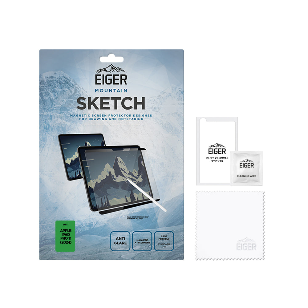 Eiger Mountain Sketch Tablet Screen Protector for iPad Pro 11 (2024)