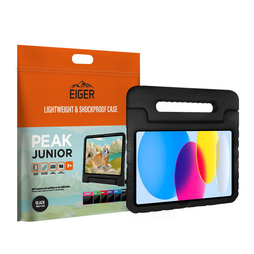 Eiger Peak Junior Case for iPad 10.9 (10th Gen) in Black