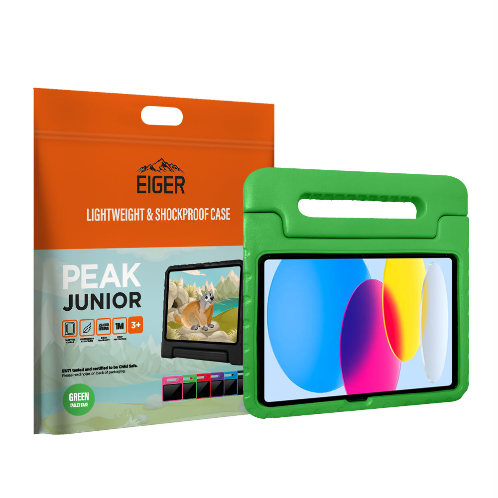 Eiger Peak Junior Case for iPad 10.9 (10th Gen) in Green