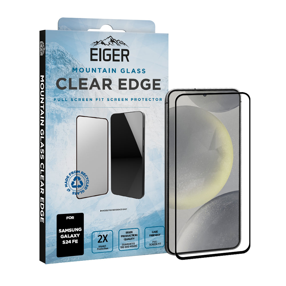 Eiger Mountain Glass CLEAR EDGE for Samsung S24 FE