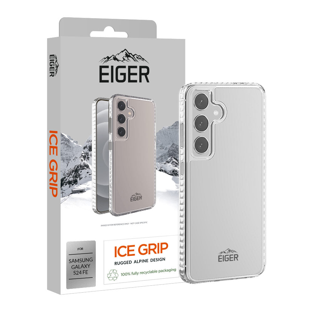 Eiger Ice Grip Case for Samsung Galaxy S24 FE in Clear