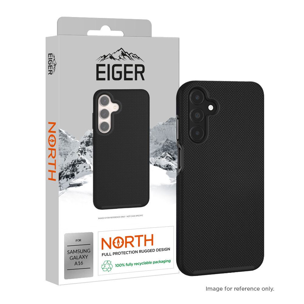 Eiger North Case for Samsung A16 in Black