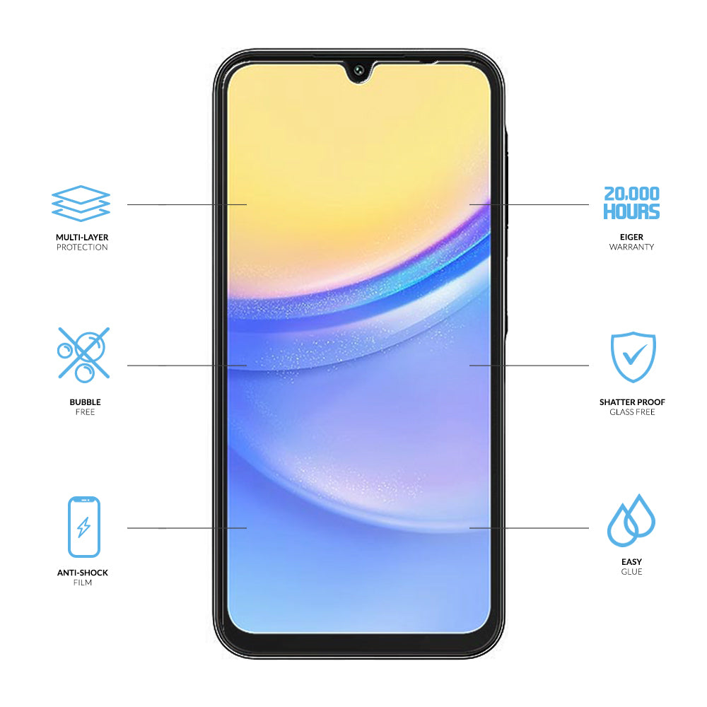 Eiger Mountain H.I.T Screen Protector for Samsung A16