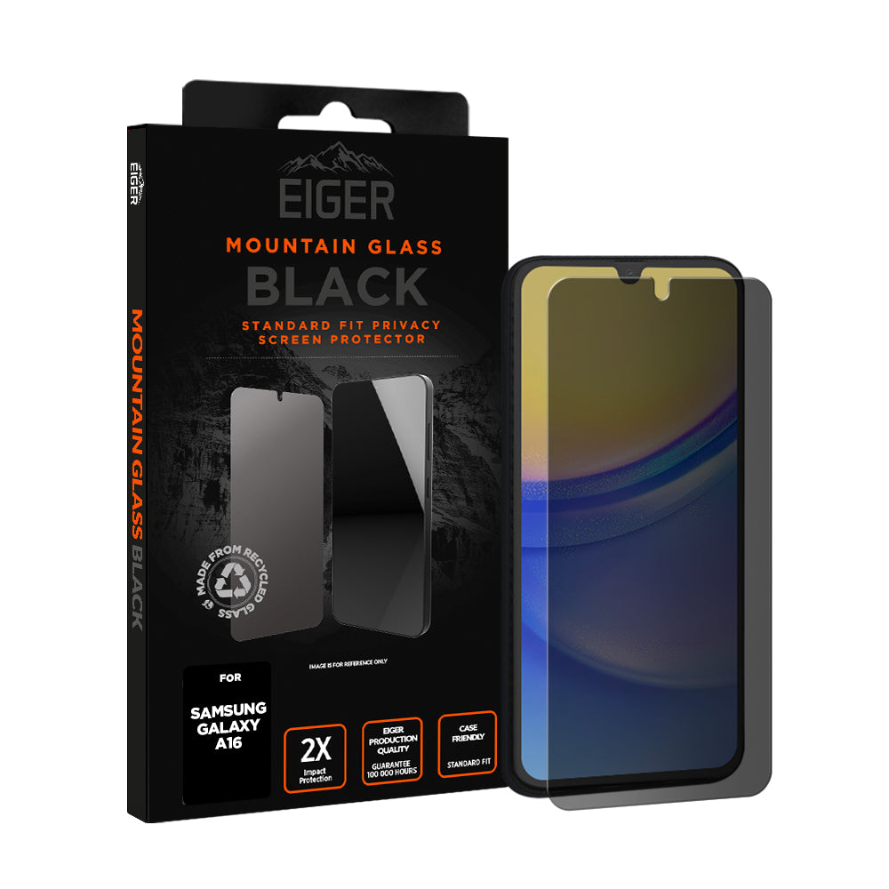 Eiger Mountain BLACK Privacy for Samsung A16