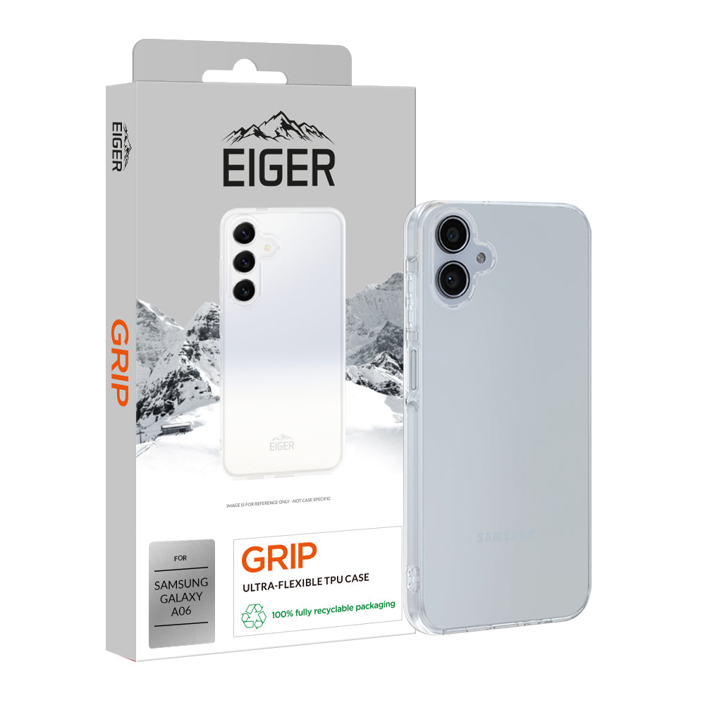 Eiger Grip Case for Samsung Galaxy A06 in Clear