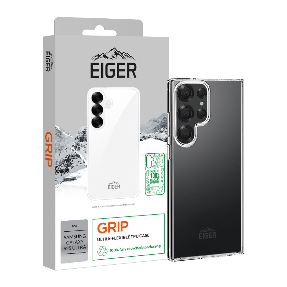 Eiger GRS Grip Case for Samsung S25 Ultra in Clear