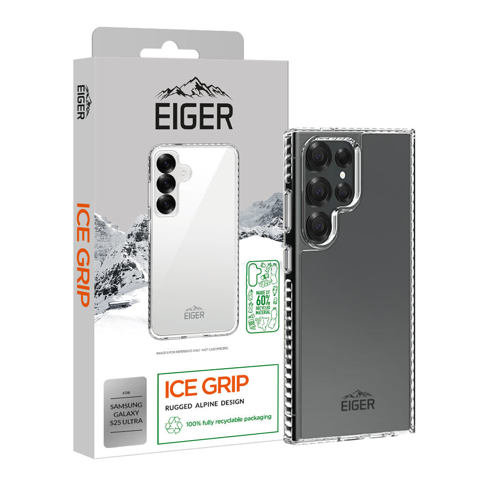 Eiger GRS Ice Grip Case for Samsung Galaxy S25 Ultra in Clear