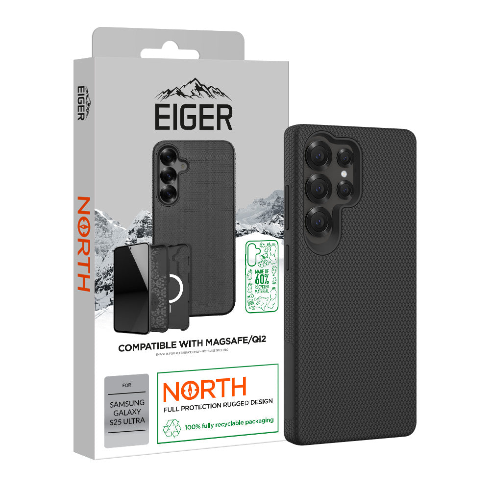 Eiger GRS North Magsafe Case for Samsung S25 Ultra in Black