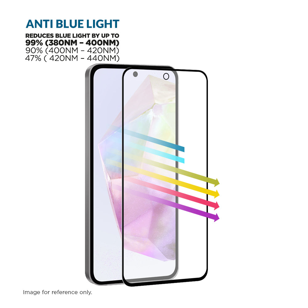 Eiger Mountain Blue EDGE Screen Protector for Samsung A36 / A56 / S24 FE