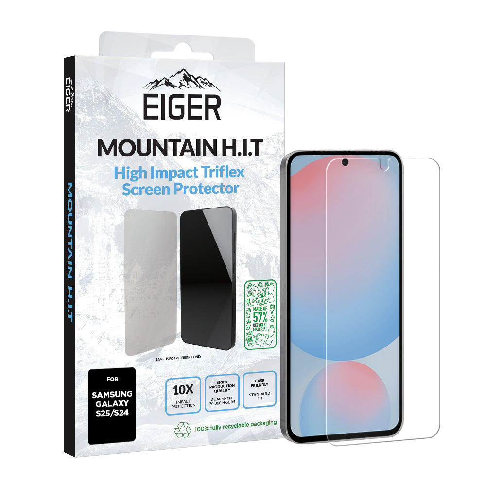 Eiger Mountain H.I.T Screen Protector for Samsung S25/ S24