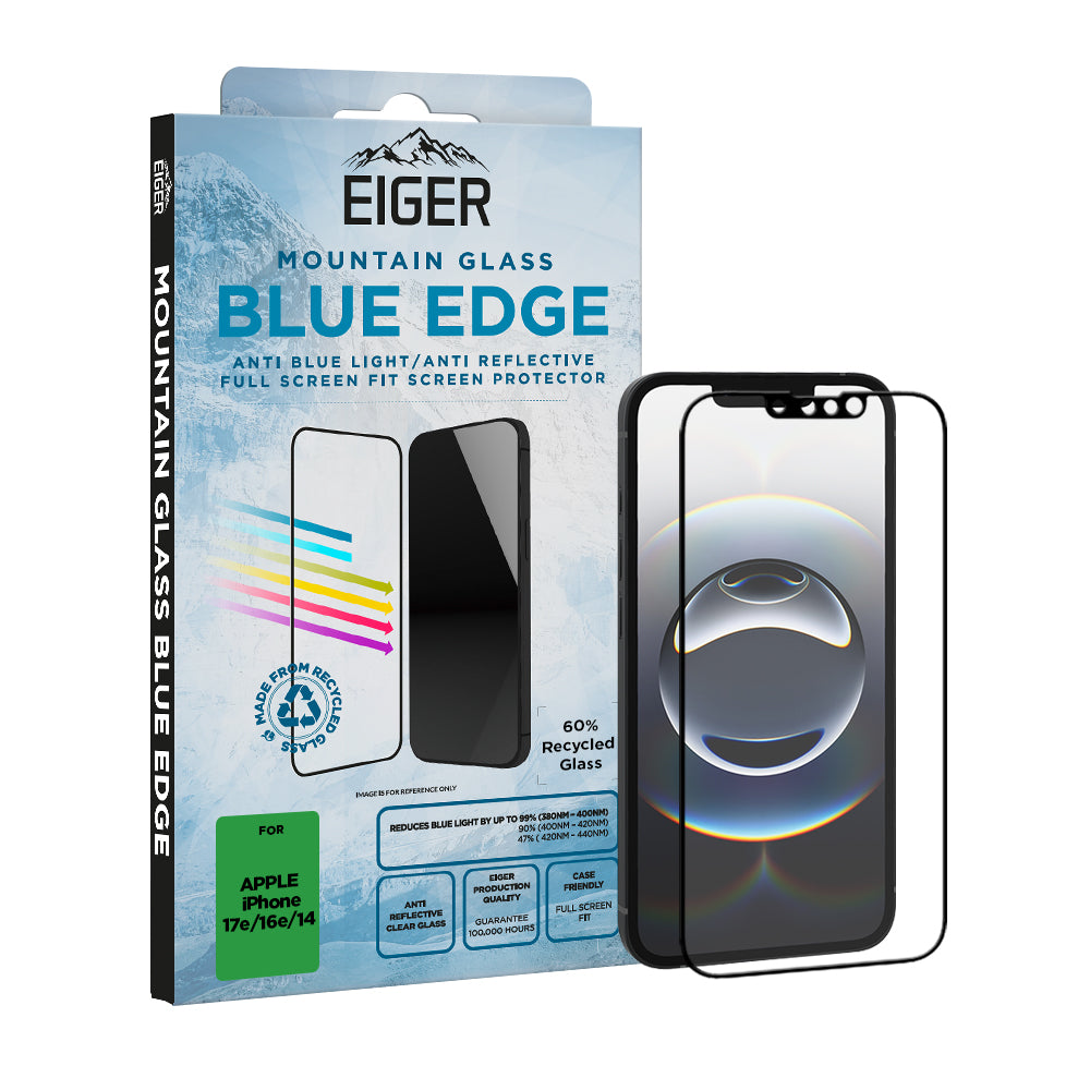 Eiger Mountain Glass Blue EDGE Screen Protector