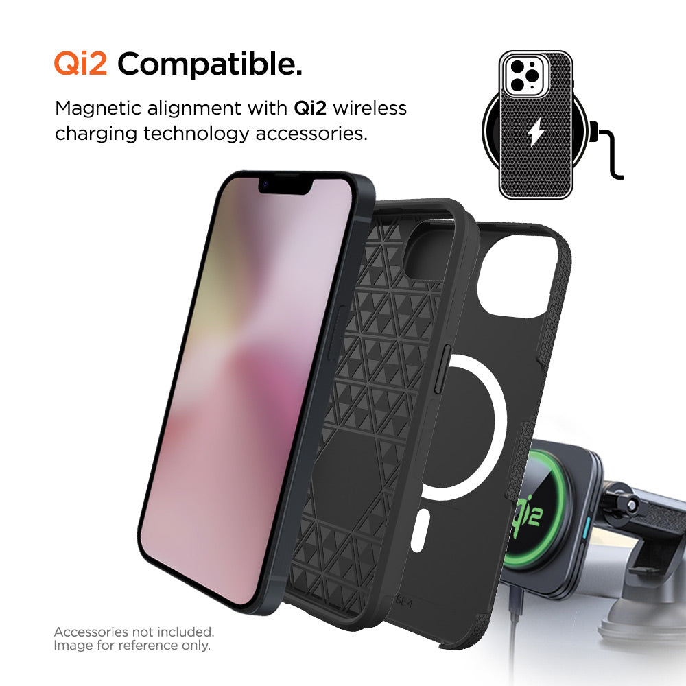 Eiger North Magsafe Case GRS for Apple iPhone 17e/ 16e in Black