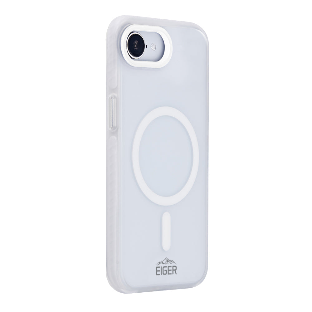 Eiger GRS Blizzard Magsafe Case for Apple iPhone 16e in White