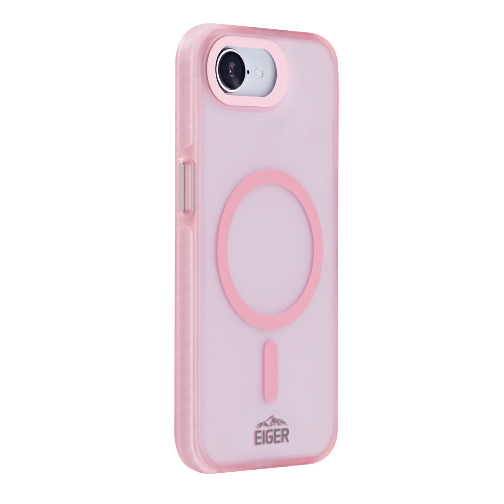 Eiger GRS Blizzard Magsafe Case for Apple iPhone 16e in Pink