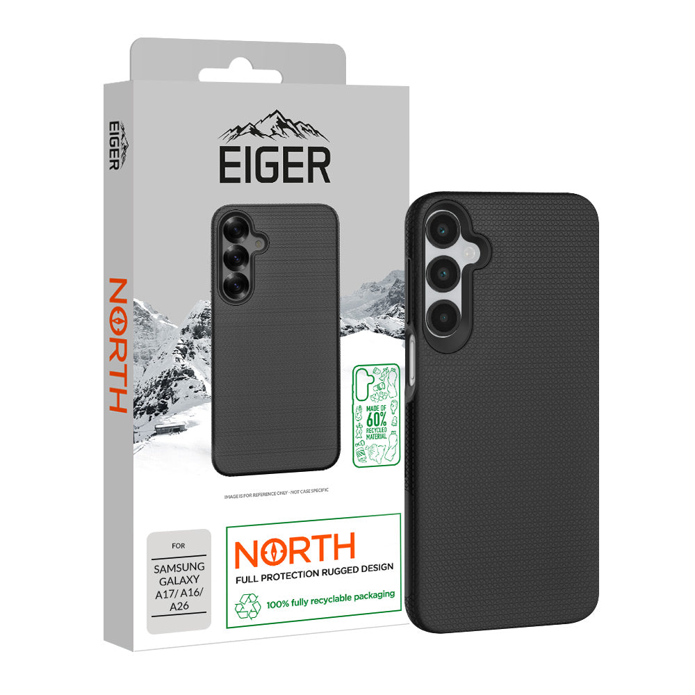 Eiger GRS North Case for Samsung Galaxy A17/ A16/ A26 in Black